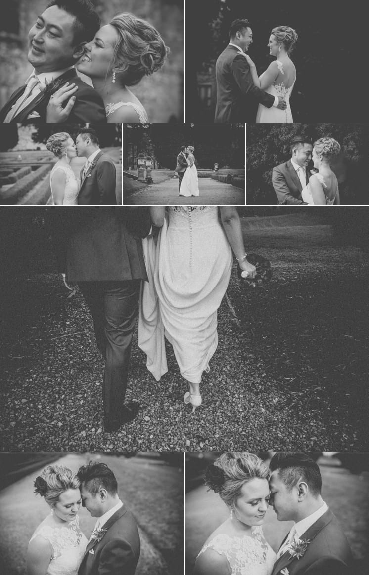 b&W wedding photography